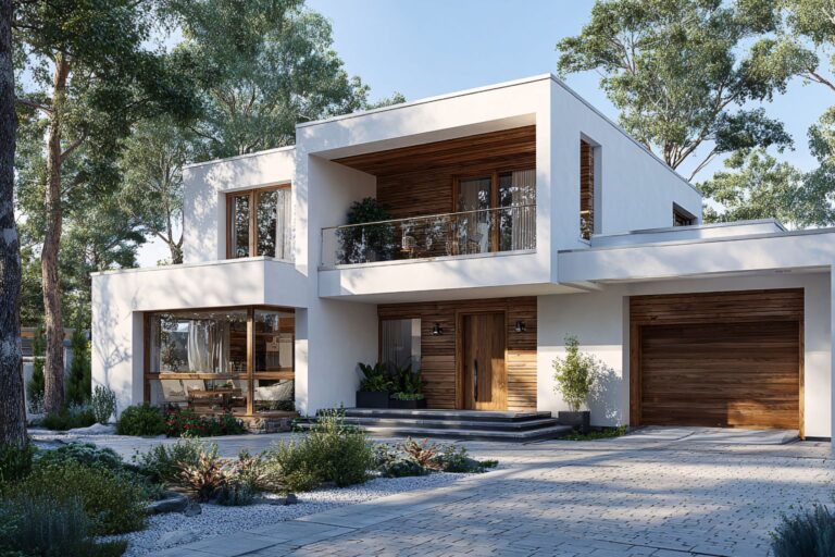 Contemporary minimalist house